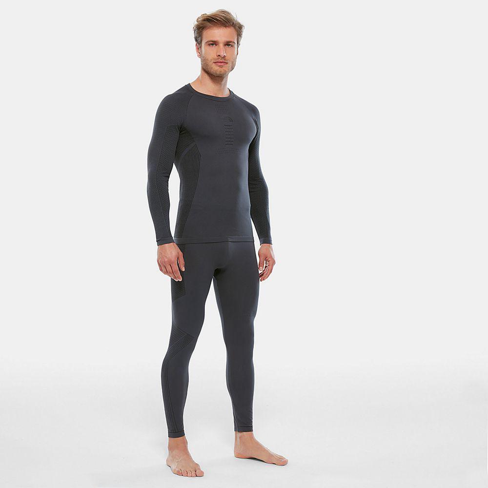 The North Face Active Ανδρικα Κολάν - Γκρι / Μαυρα (IBFK31074)